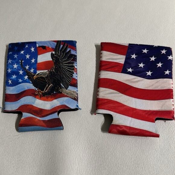 American Flag Beer Koozies - Picture 2 of 2